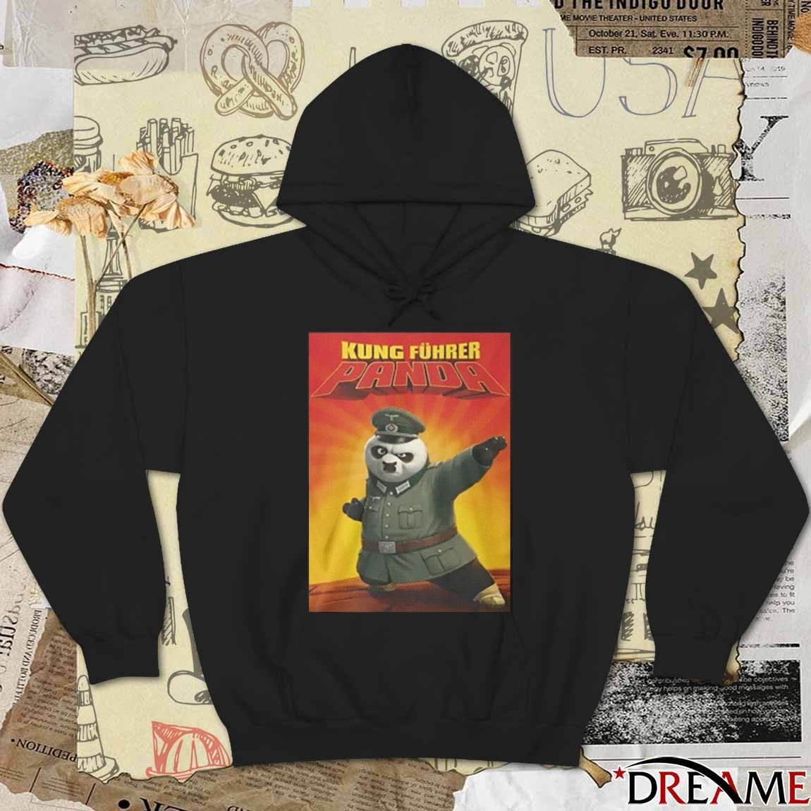 2026 Kung Fuhrer Panda Parody t-shirt