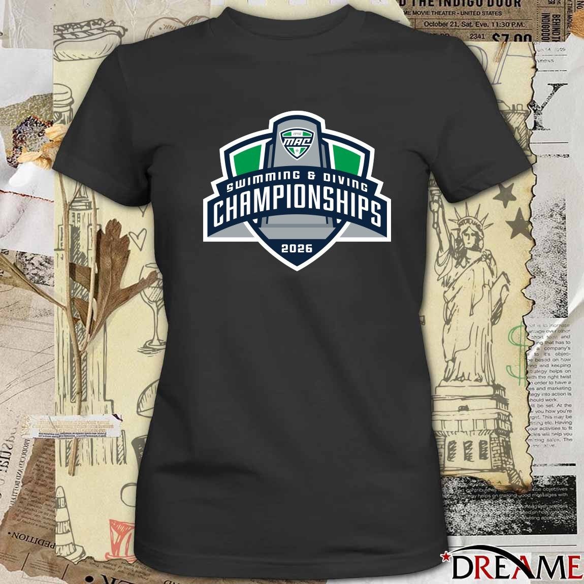 2026 Mid-American Conference MAC Swimming and Diving Championships t-shirt