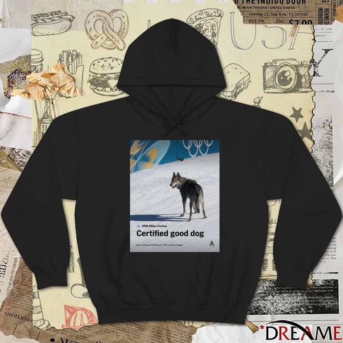 2026 Milan Cortina Certified Good Dog t-shirt