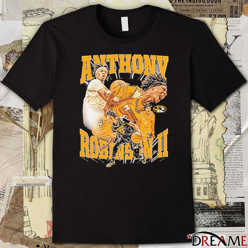 2026 Mizzou Tigers NIL Anthony Robinson II Basketball Player t-shirt
