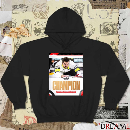 2026 Montana’s Brier Champion Matthew Dunstone Poster t-shirt