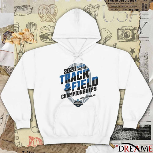 2026 NCAA Division I Indoor Track and Field Championships Fayetteville, AR Logo t-shirt