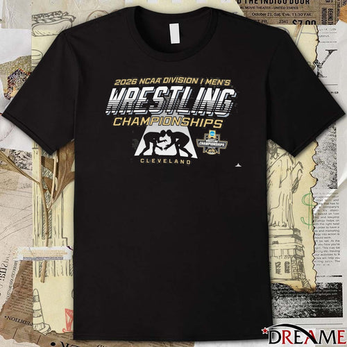2026 NCAA Division I Men’s Wrestling Championships Cleveland, Ohio t-shirt