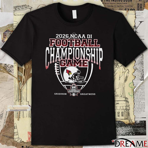 2026 NCAA Division III Football Championship Game Illinois State Redbirds Gridiron Greatness t-shirt