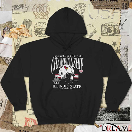 2026 NCAA Division III Football Championship Game Nashville TN Jan 5 Illinois State Redbirds Gridiron Greatness t-shirt