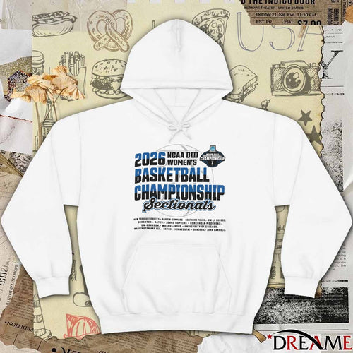 2026 NCAA Division III Women’s Basketball Championship Features 16 Teams t-shirt