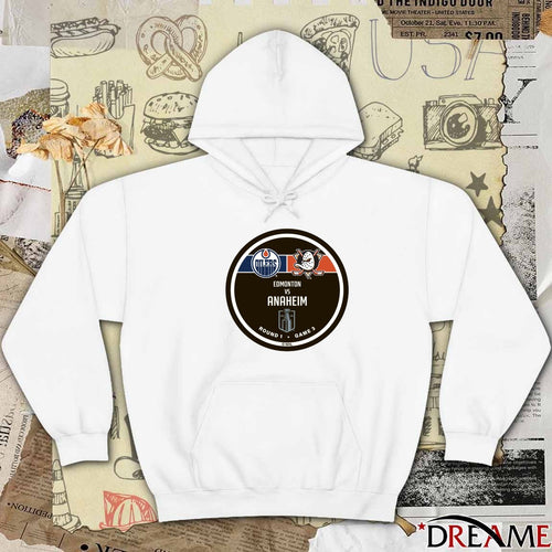 2026 NHL Stanley Cup 2026 Round 1 Game 3 Edmonton vs Anaheim Ducks t-shirt