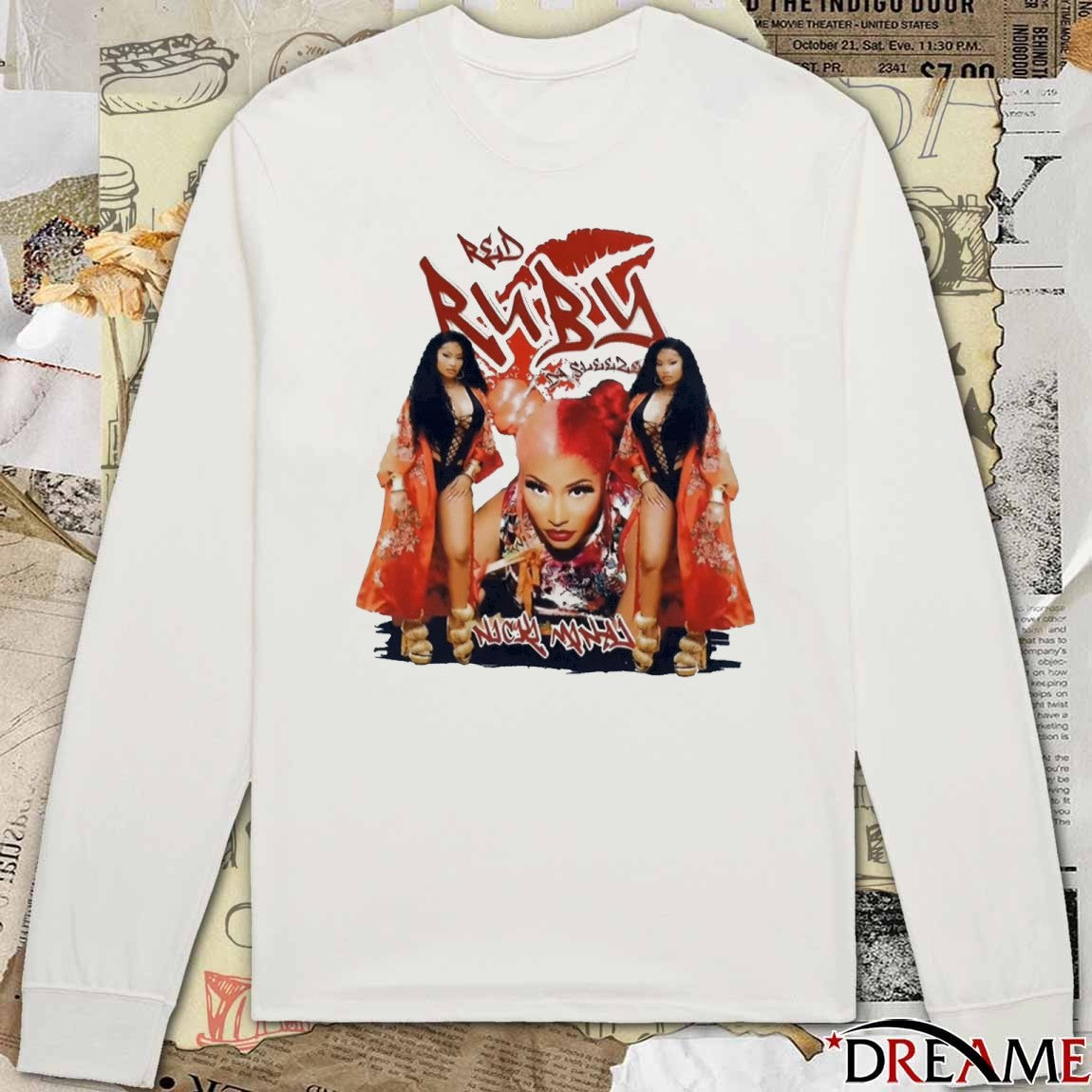2026 Nicki Minaj Red Ruby Da Sleeze t-shirt