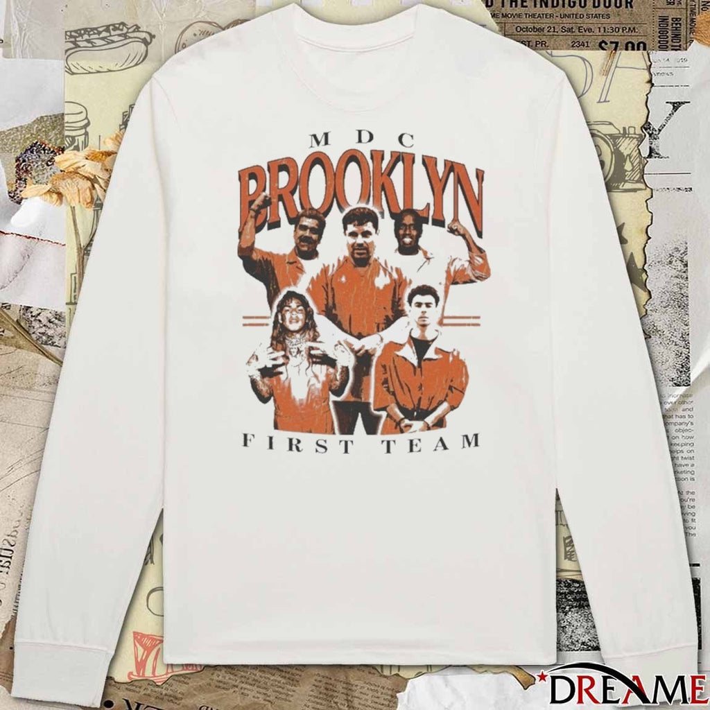 2026 Nicolas Maduro Luigi Mangione And Diddy MDC Brooklyn First Team t-shirt