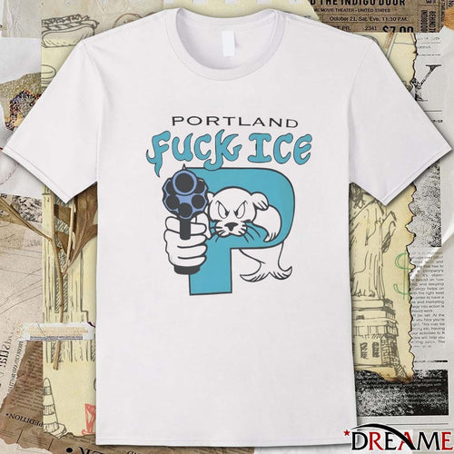 2026 Portland Fuck ICE t-shirt