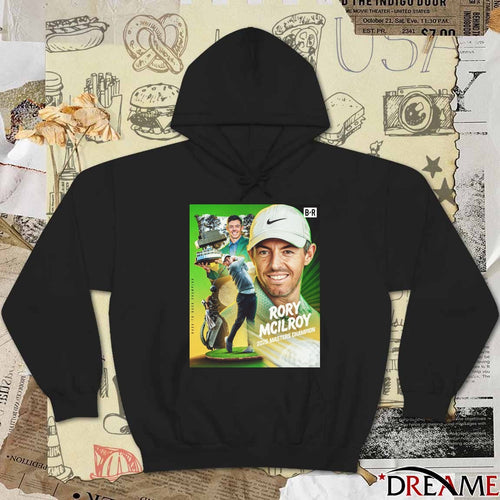 2026 Rory Mcilroy First Golfer To Go Back-to-back At The Masters Champion Since Tiger Wood Poster t-shirt