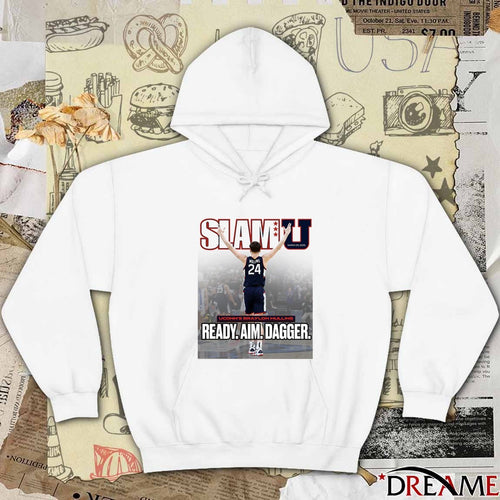 2026 SLAM U Cover Uconn Huskies Braylon Mullins Ready Aim Dagger t-shirt