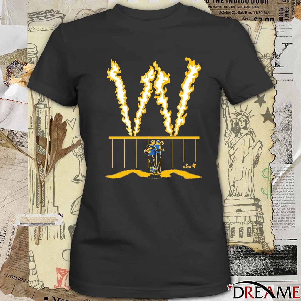 2026 Seattle Mariners Baseball Fire the W t-shirt