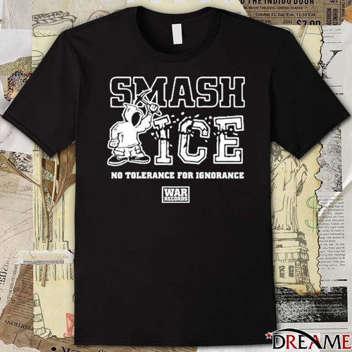 2026 Smash Ice No Tolerance For Ignorance Benefit t-shirt