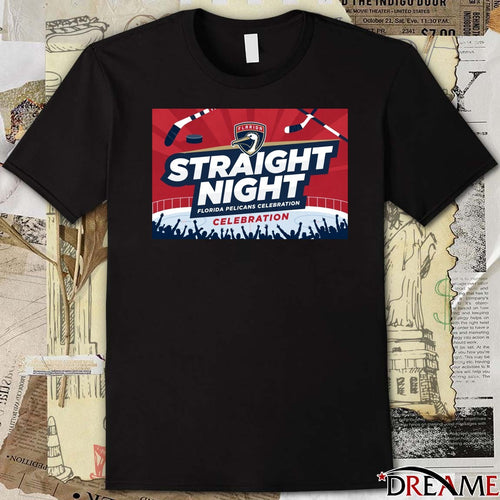 2026 Straight Night Florida Pelicans Celebration Operations t-shirt