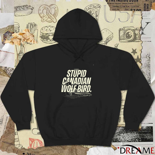 2026 Stupid Canadian Wolf Bird Heated Rivalry t-shirt