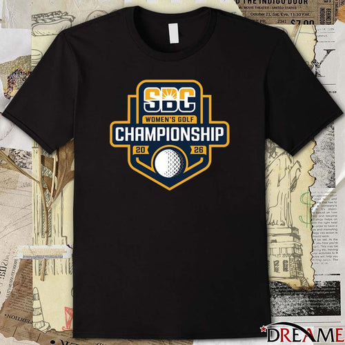 2026 Sun Belt Women’s Golf Championship Logo t-shirt