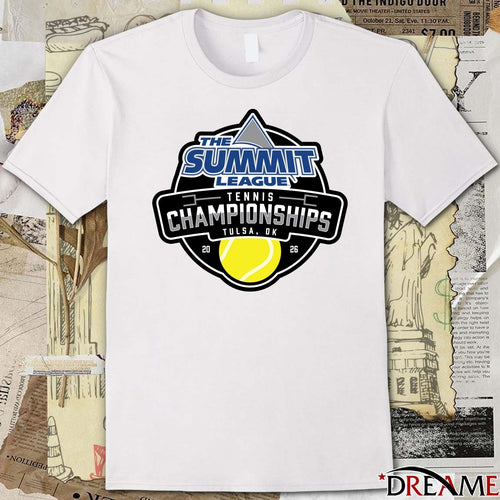2026 The Summit League Tennis Championships Held In Tulsa, OK Logo t-shirt