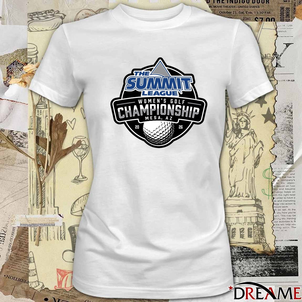 2026 The Summit League Women’s Golf Championship Mesa, Arizona Logo t-shirt