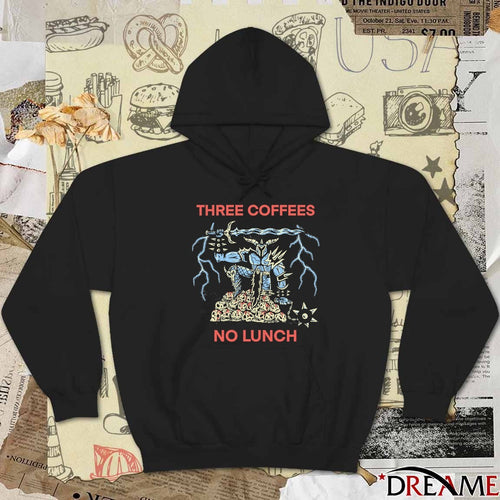 2026 Three Coffees No Lunch Wizard of Barge t-shirt