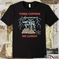 2026 Three Coffees No Lunch Wizard of Barge t-shirt