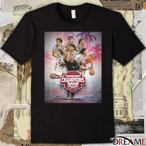 2026 Tournament Champions Troy Trojans Men’s Basketball Poster t-shirt