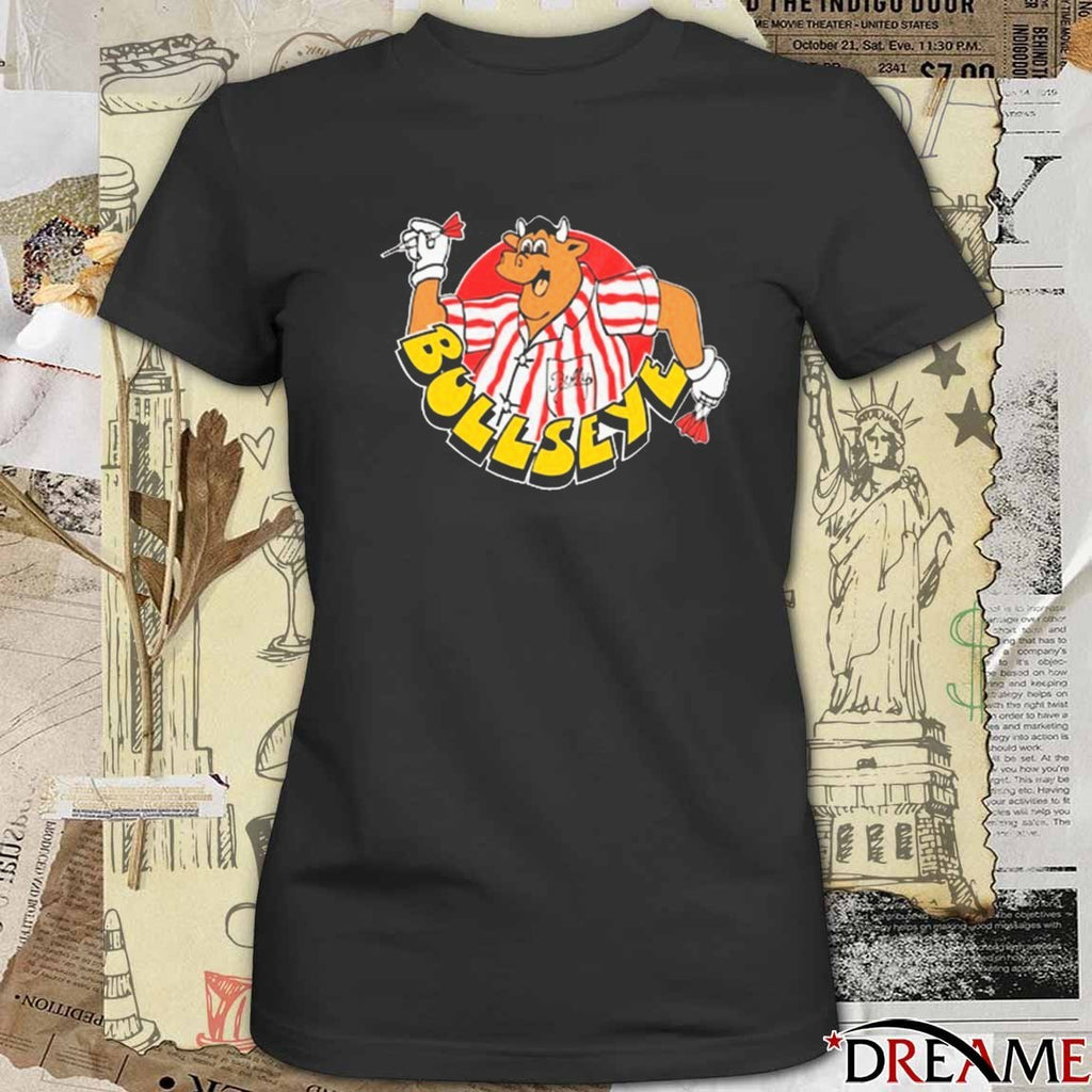 2026 Truffle Shuffle British TV Bullseye t-shirt