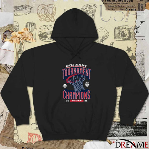 2026 UConn Huskies Women’s Basketball Big East Tournament Champions Locker Room t-shirt