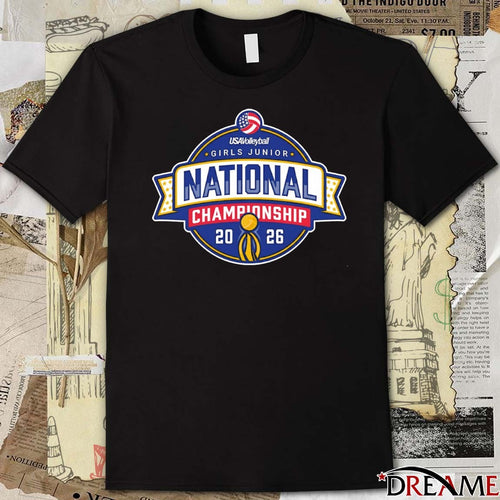 2026 USA Volleyball Girls 18s Junior National Championship Logo t-shirt