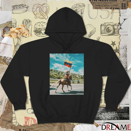2026 Venezuelan man riding a horse – Free Venezuela t-shirt