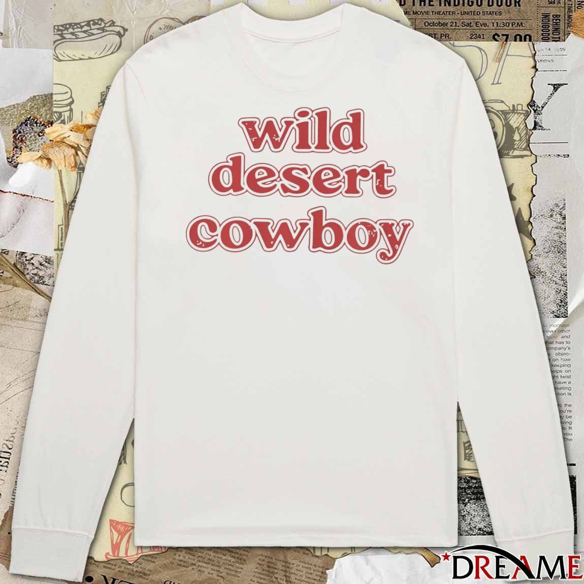 2026 Wild Desert Cowboy Ringer t-shirt