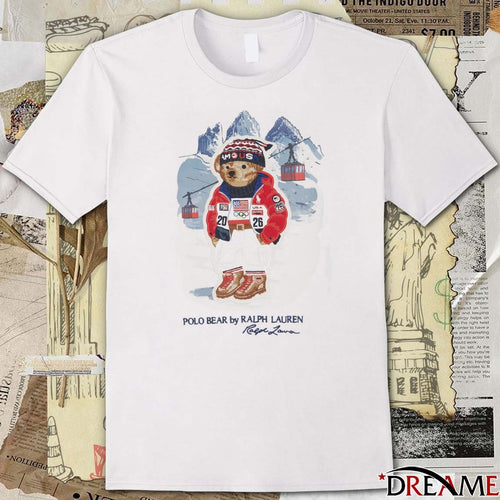 2026 Winter Olympics Seasonal Bear Polo Bear By Ralph Lauren Signature t-shirt