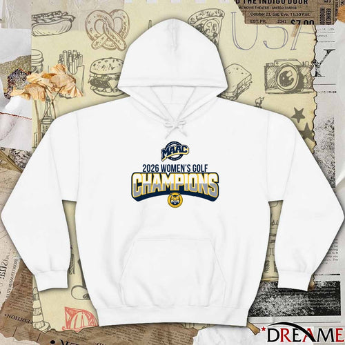 2026 Women’s Golf Champions MAAC Quinnipiac University t-shirt