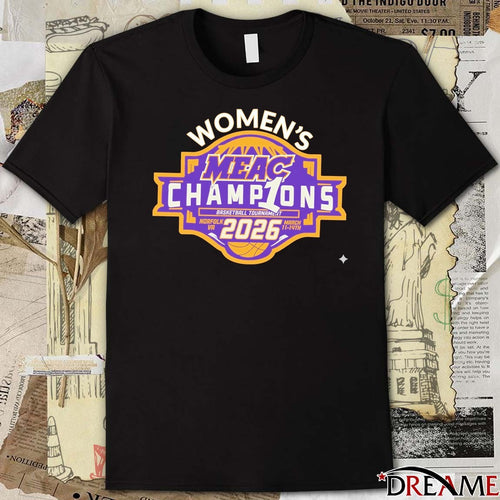 2026 Women’s MEAC Championship Basketball Tournament Logo t-shirt