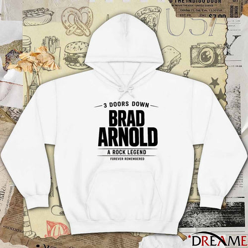 3 Doors Down Brad Arnold A Rock Legend Forever Remembered t-shirt
