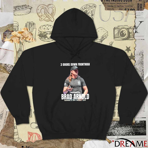 3 Doors Down Frontman Remembering Brad Arnold September 27 1978 – February 7 2026 t-shirt