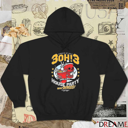 3OH!3 House Party 15th Anniversary of Streets Of Gold 2010-2025 t-shirt