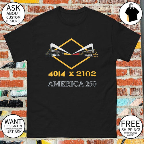 4014 Big Boy 2102 Steam Locomotive America 250th Anniversary Tour shirt