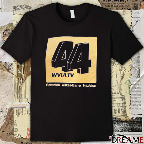 44 Wvia TV Scranton Wilkes-Barre Hazleton t-shirt