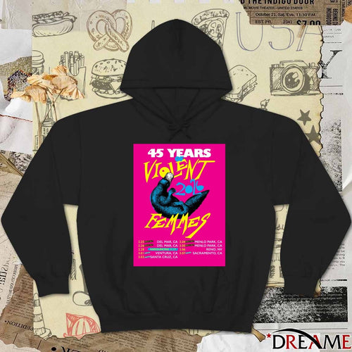 45 Years of Violent Femmes California Nevada February and March 2026 Poster t-shirt