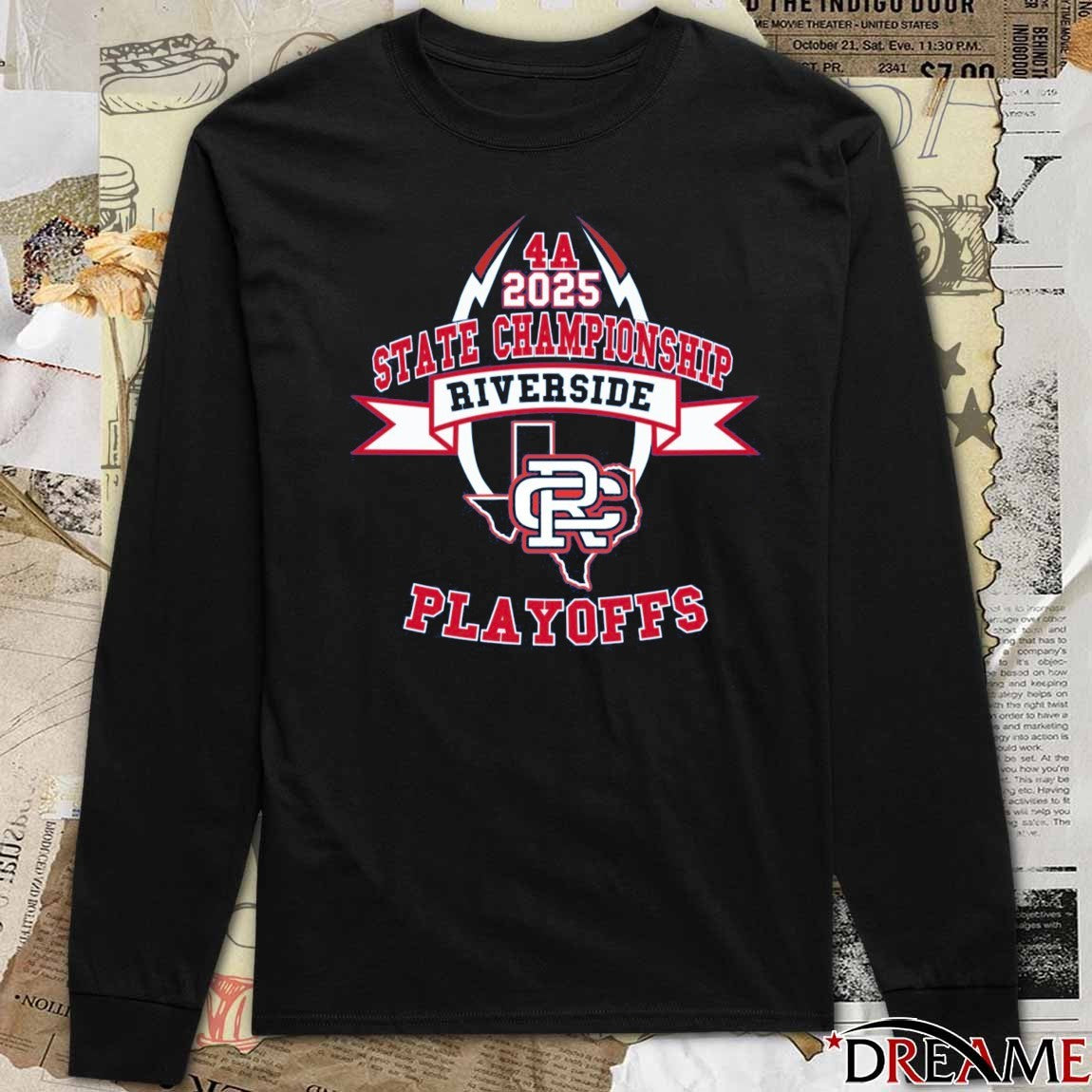 4A 2025 State Championship Carter-Riverside Athletics Playoffs t-shirt