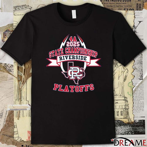 4A 2025 State Championship Carter-Riverside Athletics Playoffs t-shirt