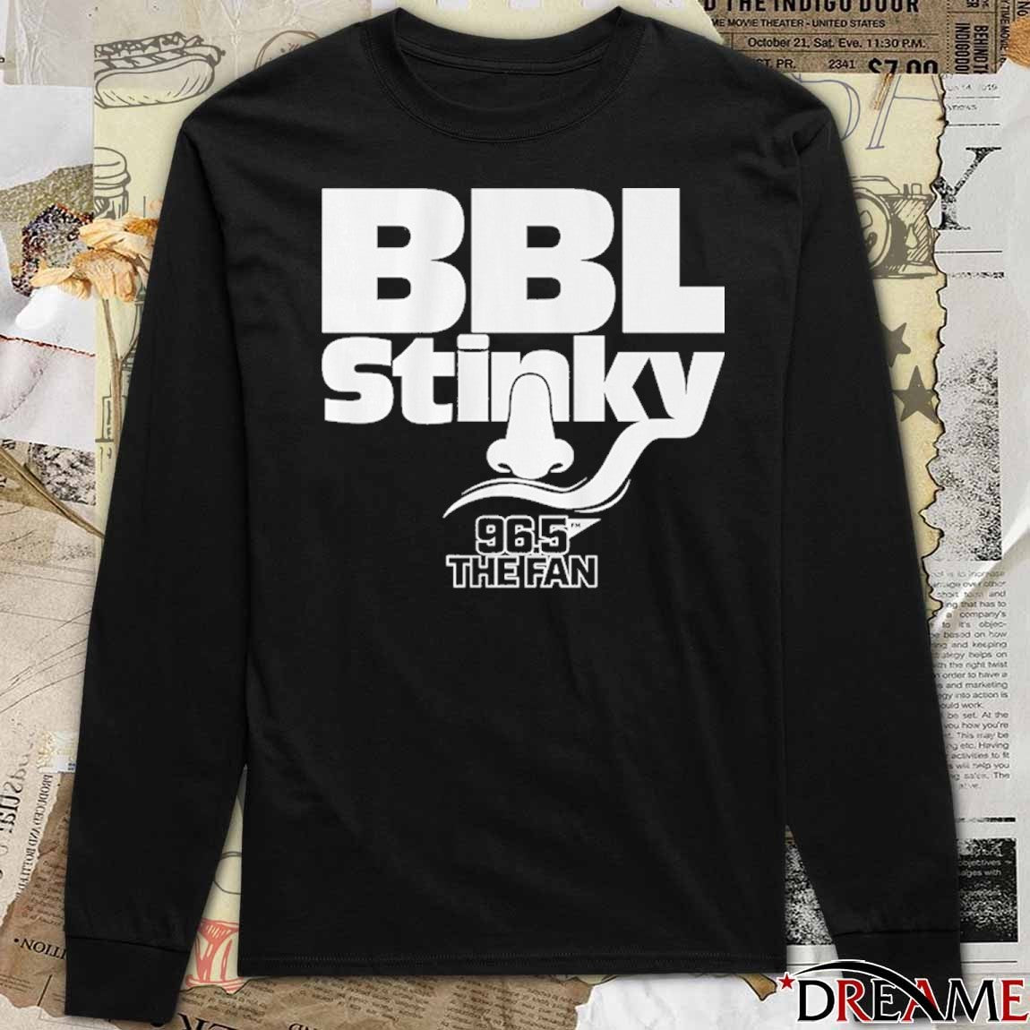 96.5 The Fan Fescoe and Dusty BBL Stinky t-shirt