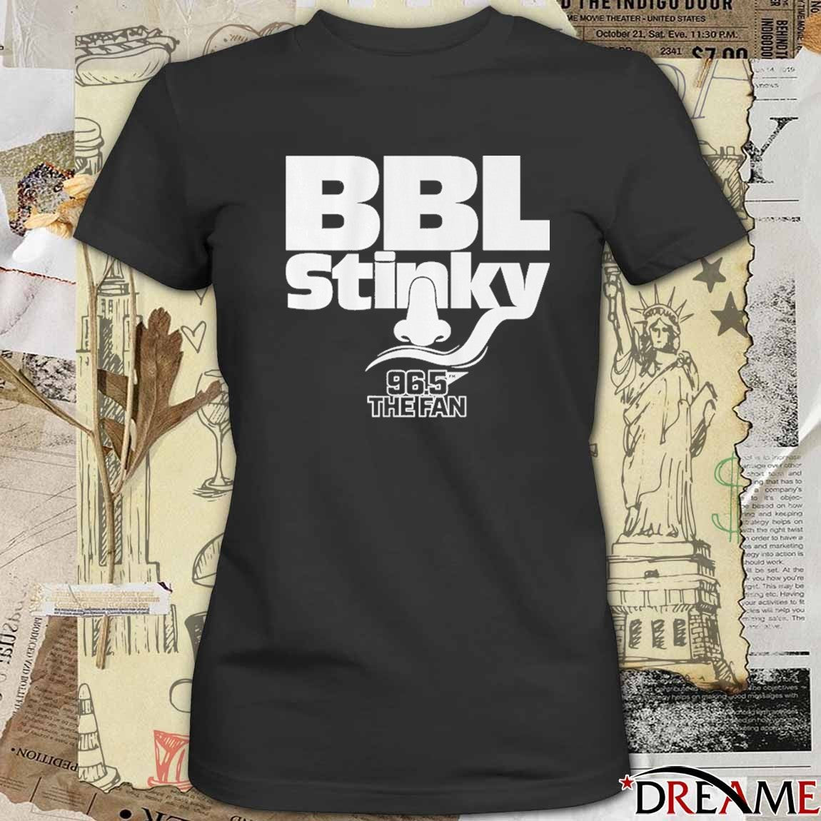 96.5 The Fan Fescoe and Dusty BBL Stinky t-shirt