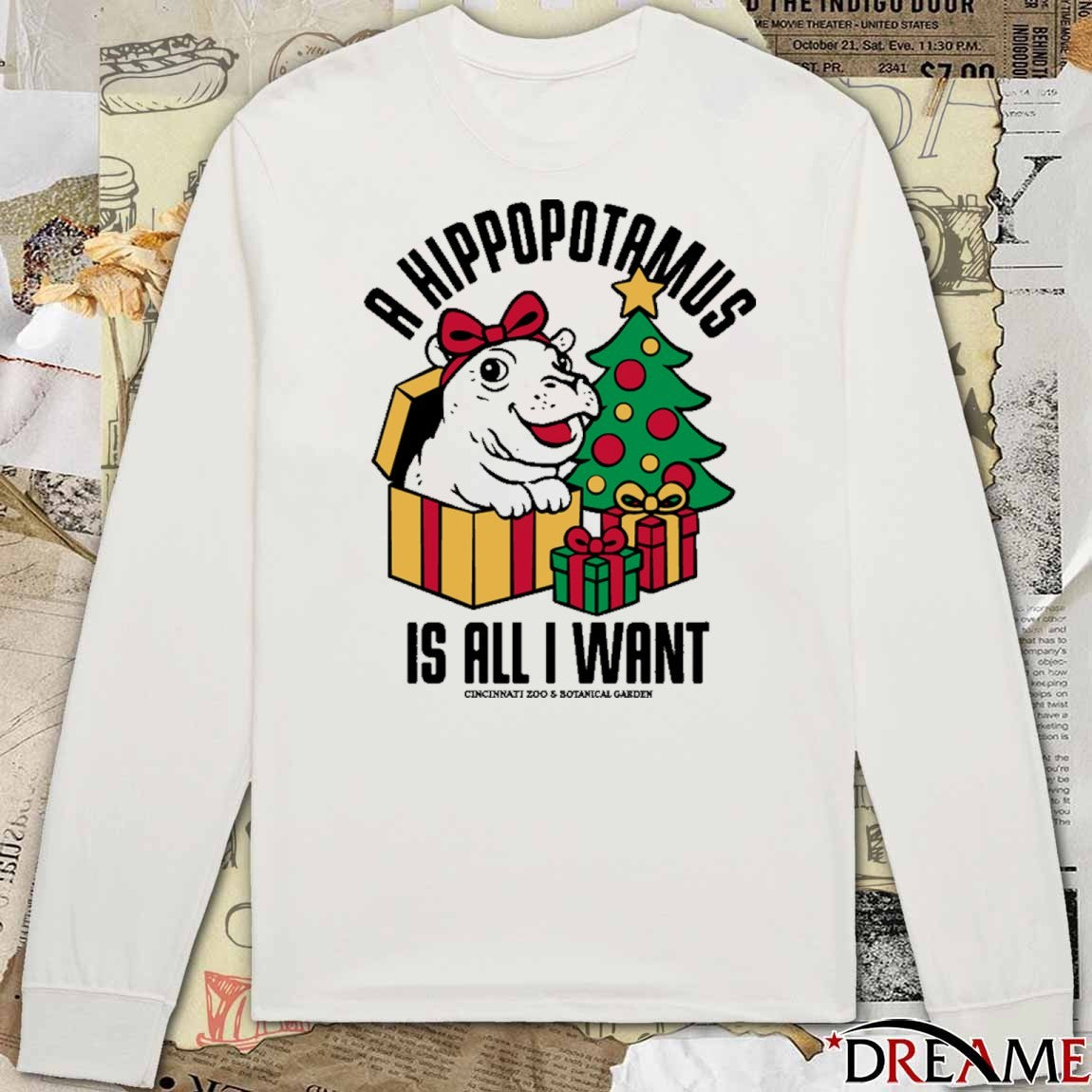 A Hippopotamus Is All I Want Cincinnati Zoo & Botanical Garden 2025 t-shirt