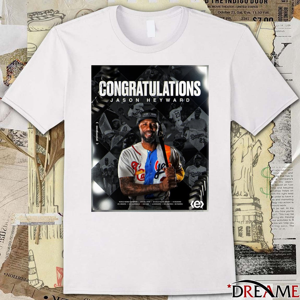 A Legendary Career Congratulations Jason Heyward 2026 Poster t-shirt