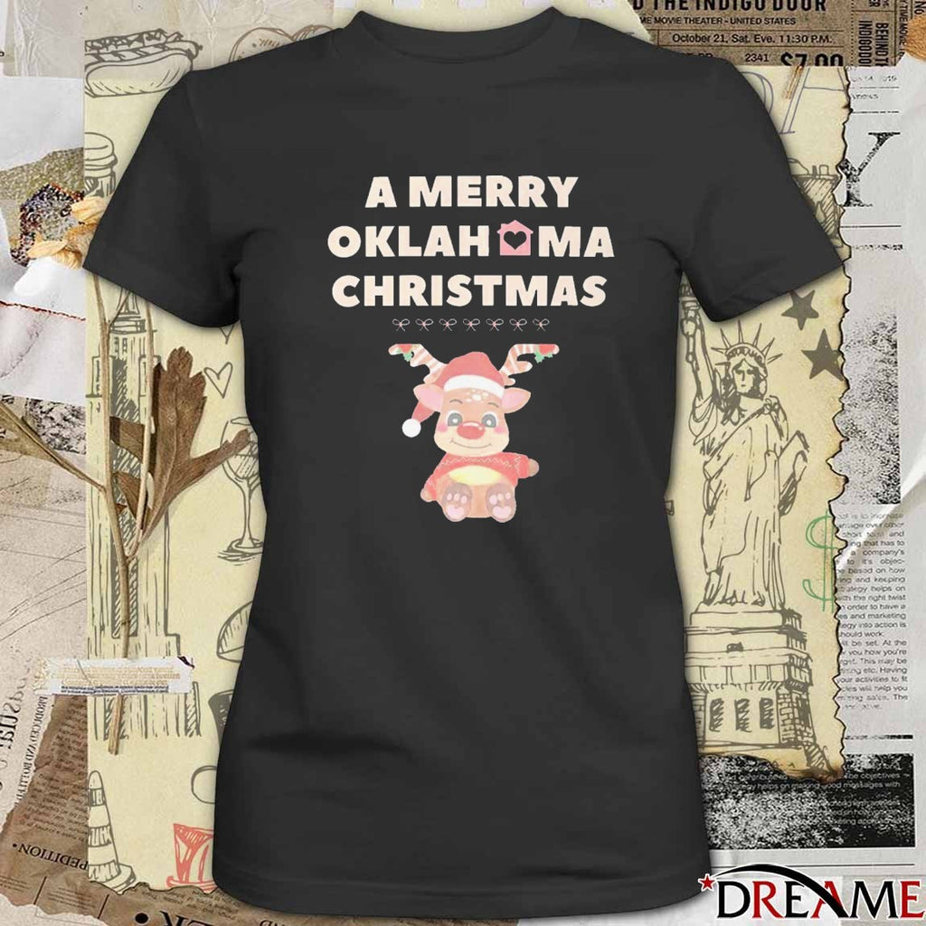 A Merry Oklahoma Christmas Oklahoma Sooners 2025 t-shirt