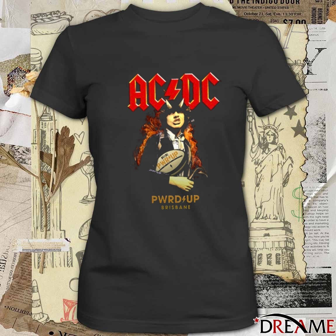 ACDC Pwrd Up Tour 2025 Brisbane t-shirt