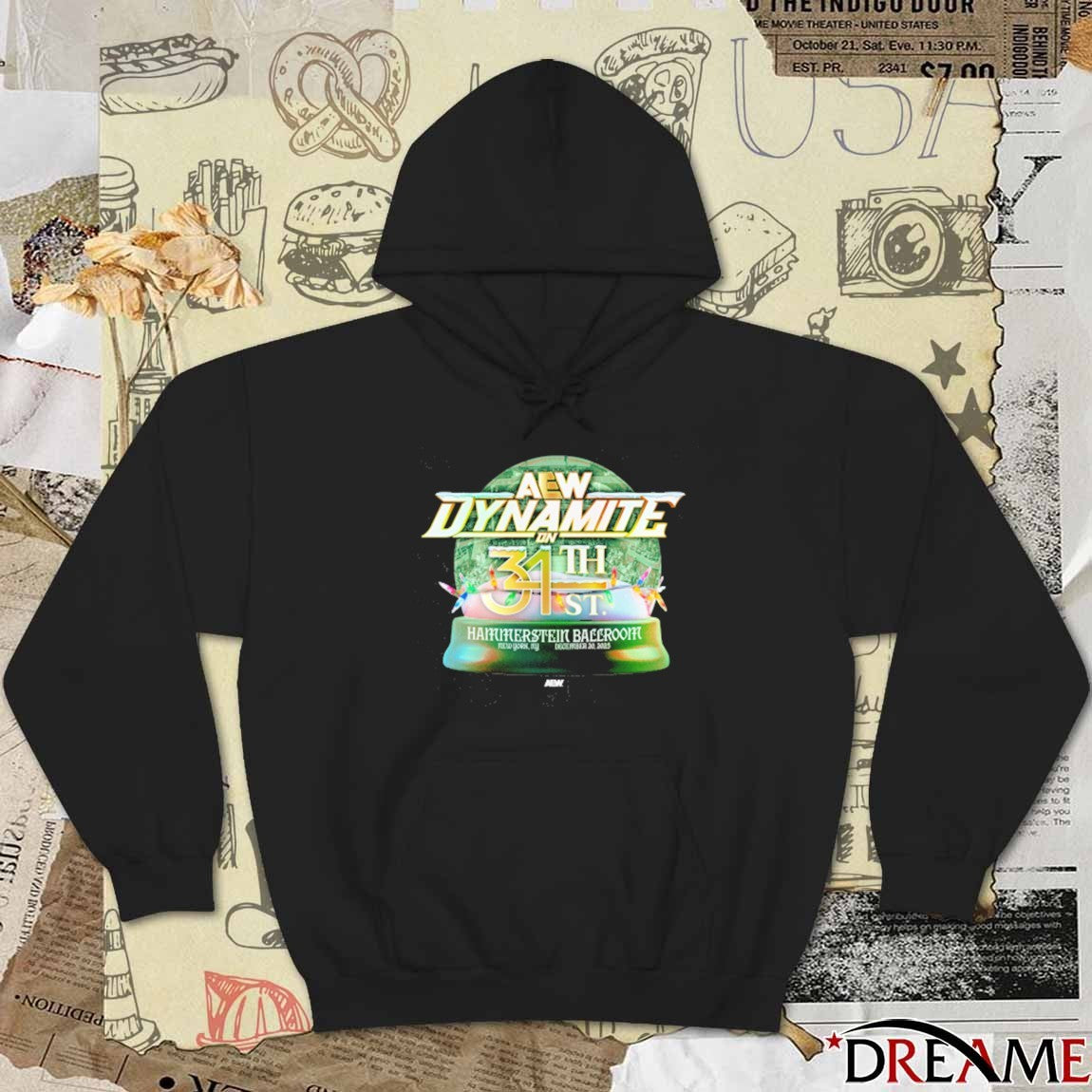 AEW Dynamite on 34th St. Hammerstein Ballroom New York City Dec 21 2025 t-shirt