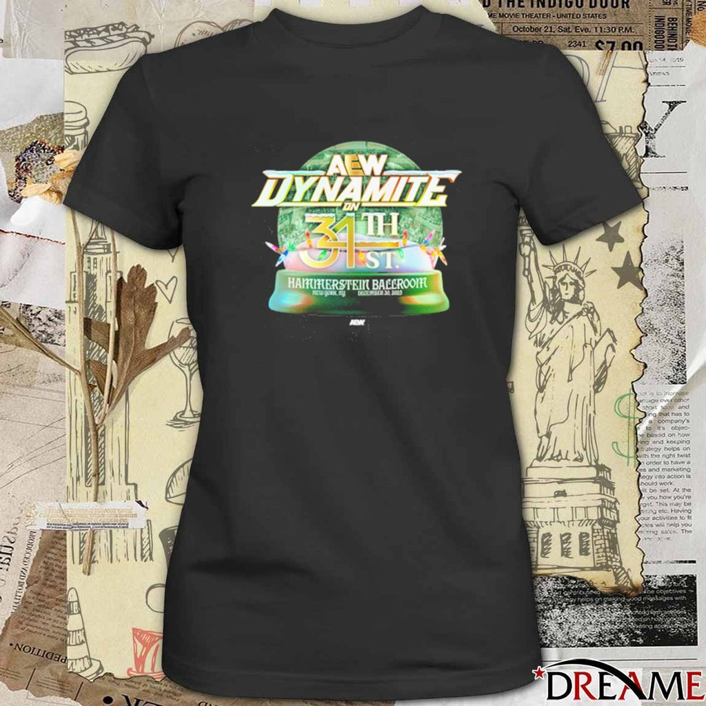 AEW Dynamite on 34th St. Hammerstein Ballroom New York City Dec 21 2025 t-shirt